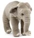 Uni-Toys Olifant, staand - 24 cm (lengte) - pluche dier, knuffeldier