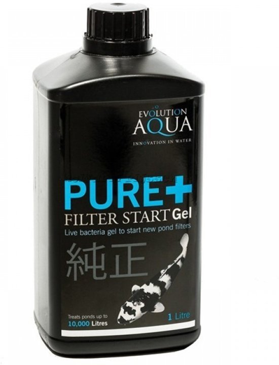 Evolution aqua Pure+ Pond Filter Start Gel 1L Uw water is onze zorg