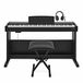 VISIONKEY-500 set pour piano numérique, Noir mat