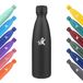 KollyKolla Thermosfles, 500 ml, roestvrijstalen waterfles, dubbelwandig, lekvrij, drinkfles voor kinderen, sport, school, sportschool, reizen, kantoor