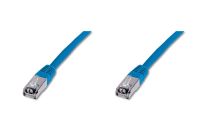 Digitus CAT 6 S-FTP 0.25m Câble réseau Bleu