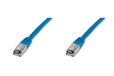 Digitus CAT 6 S-FTP 0.25m Câble réseau Bleu