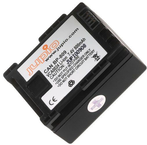 Jupio VCA0020 - Accu voor Canon BP-808 / BP808 - 860 mAh
