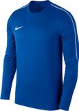 Nike Dry Park 18 Crew Heren Longsleeve Blauw/Wit Maat XL