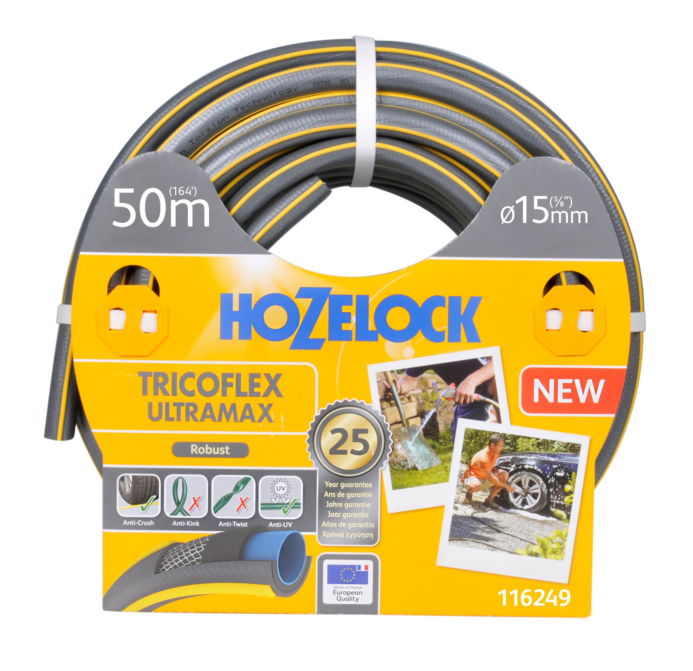Hozelock Tricoflex Ultramax Tuinslang - Ø 15 mm - 50 meter