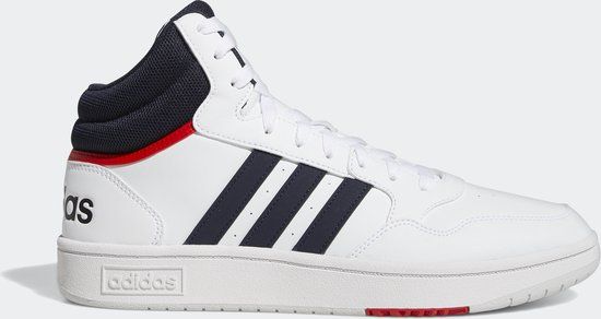 adidas Sportswear Hoops 3.0 Mid Classic Vintage Schoenen - Unisex - Wit - Maat 40 2/3