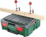 BOSCH Systembox opbergbox, maat S, plus zaagtafel, staal, 60 cm breed, 90 cm hoog, 90 cm lang, groen