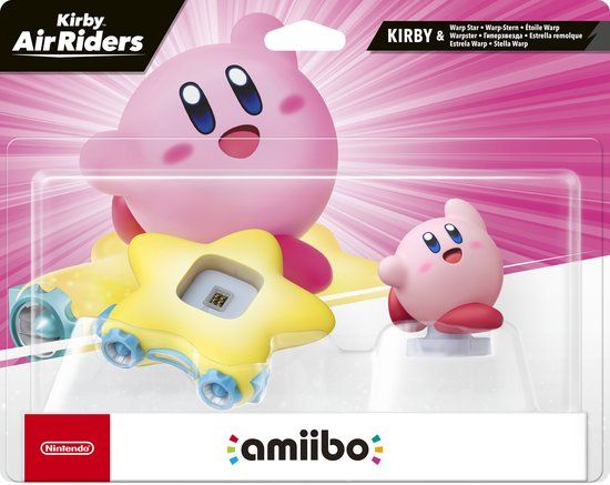 Nintendo Amiibo Kirby & Warp Star - Kirby Air Riders - Nintendo Switch 2
