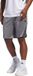 Adidas Performance Legends 3-Stripes Basketbalshort - Heren - Grijs