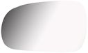 ALKAR Spiegelglas, Glaseinheit 9501407 links, plan | Compatibel met: HONDA ACCORD V, CIVIC VI Hatchback, CIVIC VI Stufenheck