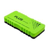 Plus Office Magnetische gum voor whiteboards, licht en ergonomisch, magnetische gum met sterke magneet, reiniger voor droog uitwisbare markers (5,8 x 12,8 x 1,9 cm)