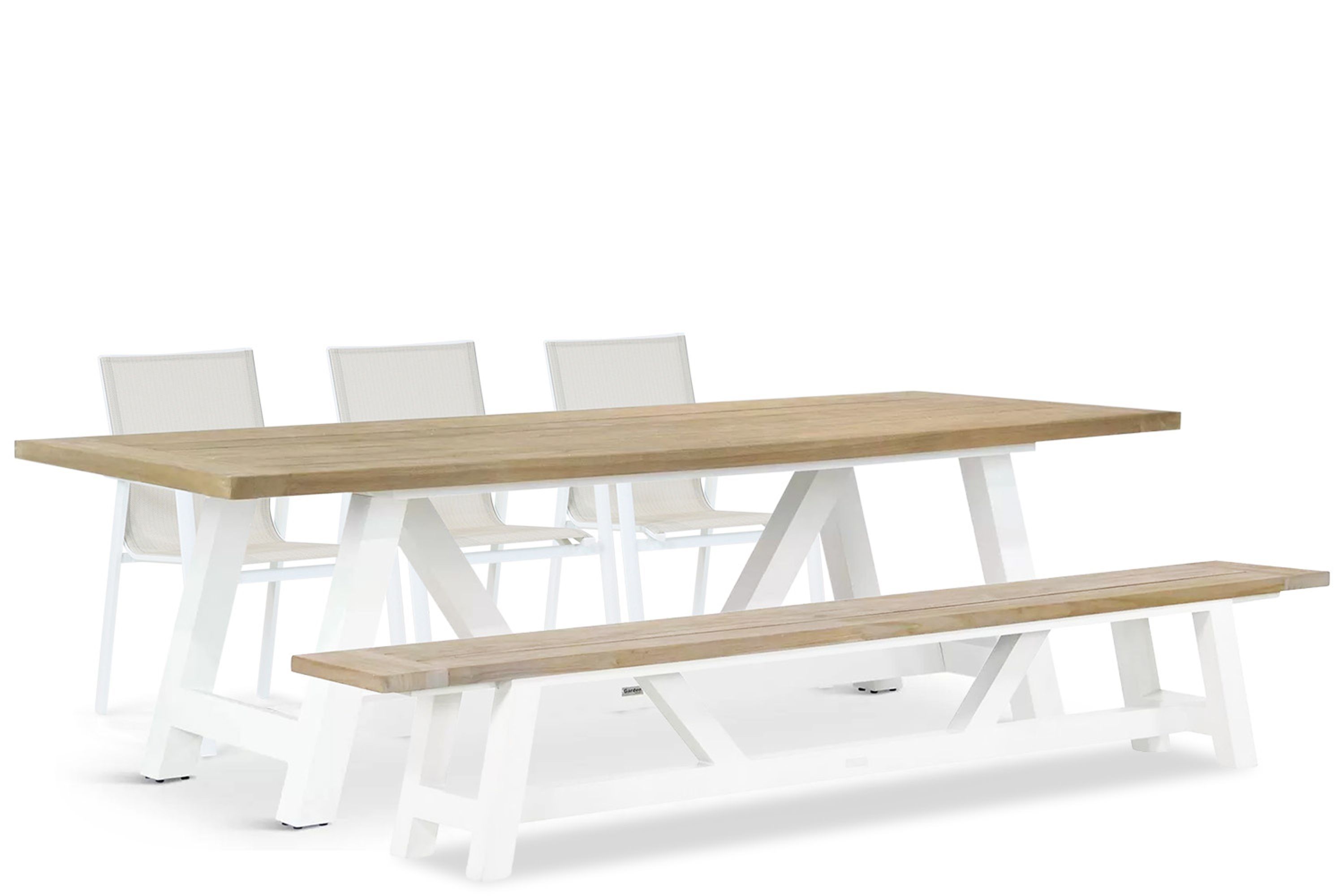 Lifestyle Garden Furniture Lifestyle Fiora/Florence 260 cm dining tuinset 5-delig