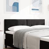vidaXL Hoofdbord Zwart 160 cm Fluweel