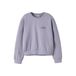 NAME IT KIDS sweater met tekst - lila