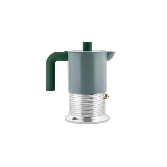 Alessi Vite PM01/3 GR Moka pot, 3 kopjes - Groente