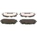 Bosch Kit de plaquettes de frein, frein à disque 0 986 424 945 Audi 4k0 698 151