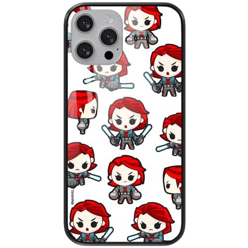 Huawei P30 PRO Case - Marvel Black Widow 013 - Tempered Glass
