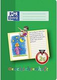 OXFORD 100050092 verhalen schrift school 10 stuks A4 16 vellen liniatuur 2G (2e klasse) leersystemen groen