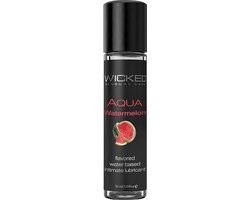 Wicked Aqua Glijmiddel - Watermeloen - 30ml