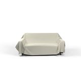 Italian Bed Linen Sprei Max Color Uni, crème, 270 x 300 cm