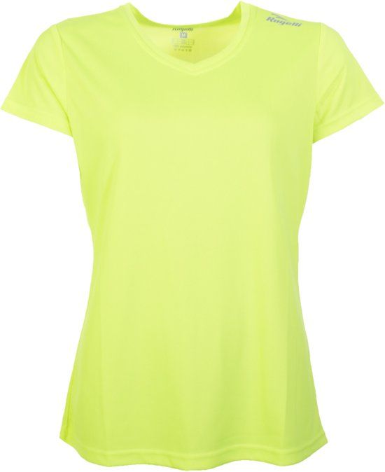 Rogelli Promo Running Sportshirt - Women - Yellow - Size L