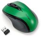 Merkloos Draadloze muis - Mid-size - Compact - Groen - 2,4 GHz - Ergonomisch voor rechtshandigen