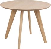Giga Living Eettafel Sezze Rond MDF Lichtbruin Ø100cm