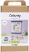 Creativ Company CC Craft Kit Colouring, Butterfly and robot, happy colours, 1 pack