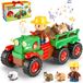 Tracteur - Jouet tracteur - Musical avec animaux de la ferme - Jaune - Pour 1 à 3 ans