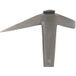 Dimos - Marteau de couvreur manche cuir pour gaucher panne courte - 135501