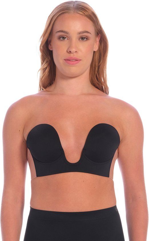 Perfect Secrets MAGIC Bodyfashion Perfect Secrets Plunge Bra Zwart Maat B