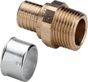 Viega Smartpress 6711 pers puntstuk 1/2"x16mm