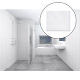 Profiker Mat Wit Wandtegel 20x50cm (prijs per m2)