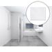 Profiker Mat Wit Wandtegel 20x50cm (prijs per m2)