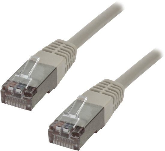 MCL Netwerkkabel RJ45 Cat5E 50m Grijs F/UTP (FTP)