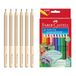 FABER-CASTELL Jumbo-kleurpotloden set met potloden, 18-delig