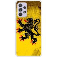 Samsung Bedrukt siliconen hoesje compatibel met Galaxy A72 4G Drapeau Nord