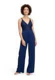 Vera Mont Jumpsuit donkerblauw