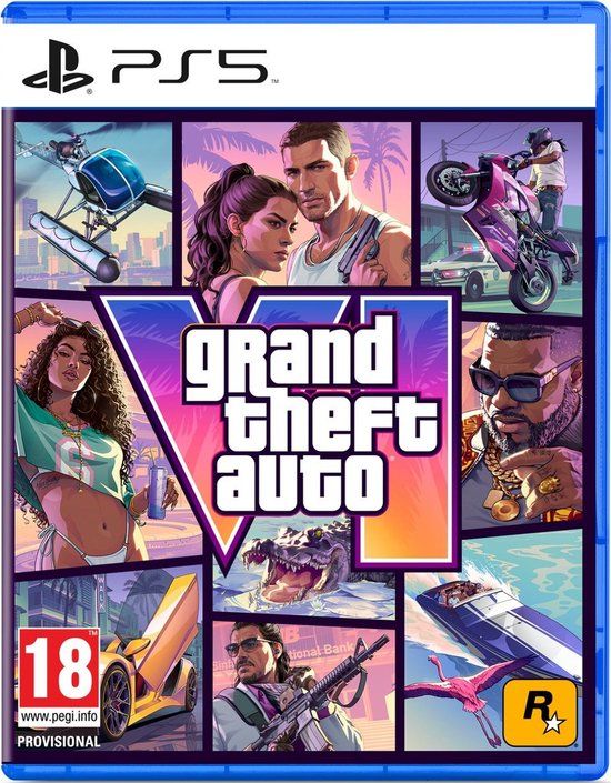 Rockstar Grand Theft Auto VI - PS5 - Code in a box