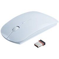APM France 100103 optische muis, draadloos, wit