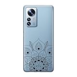 ERT GROUP mobiel telefoonhoesje voor Xiaomi 12 PRO origineel en officieel erkend Babaco patroon Mandalas 008 optimaal aangepast aan de vorm van de mobiele telefoon, hoesje is gemaakt van TPU