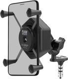 RAM Mount X-Grip Grote Telefoonhouder met Vibe-Safe™ & Balhoofdpen-bevestiging