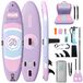 Planche SUP - Planche à pagaie gonflable - 305 x 83 x 15 cm - Avec siège - Set avec pagaie et pompe