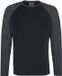 R.E.D. by EMP R.E.D. Rock-Engineered Design Zwart-grijs shirt met lange mouwen - Heren - 4XL