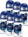 NIVEA MEN Defend Derma Control Anti-Transpirant Deodorant Roller - 6 x 50ml