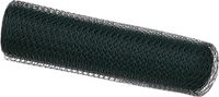 vidaXL Hexagon hek 0,8 x 25 m pvc groen