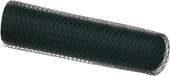vidaXL Hexagon hek 0,8 x 25 m pvc groen