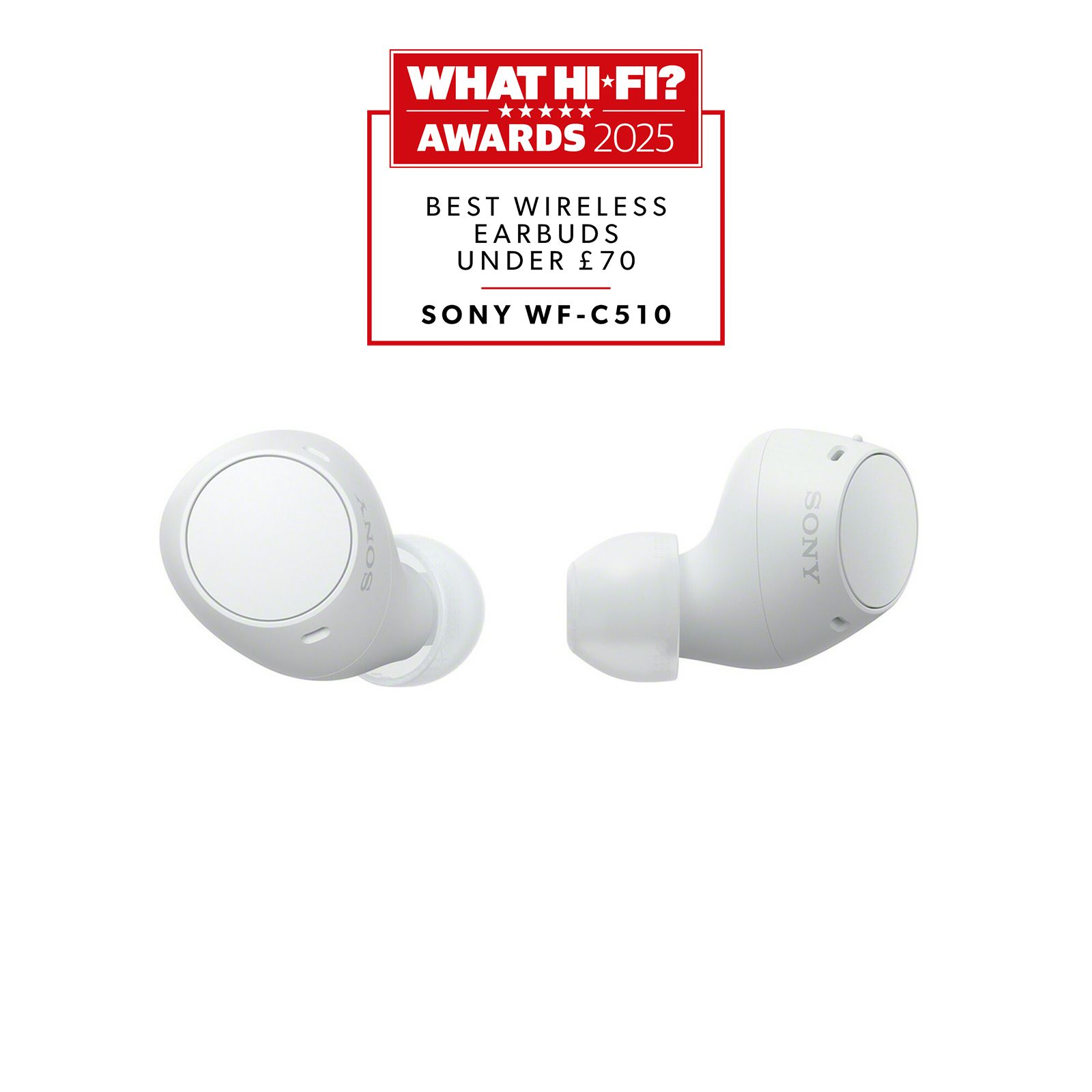 Sony WF-C510 - Draadloze oordopjes - Wit