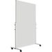 Smit Visual mobiel whiteboard, emailstaal wit