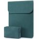 HYZUO 13 Inch Laptophoes Sleeve voor MacBook Pro Air M5, Donkergroen